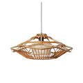 **Lampion wiszący wykonany z rattanu - nowoczesny design**
